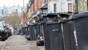 La Sharon Graham di unità di Unite di Unite su Birmingham Bin Strike