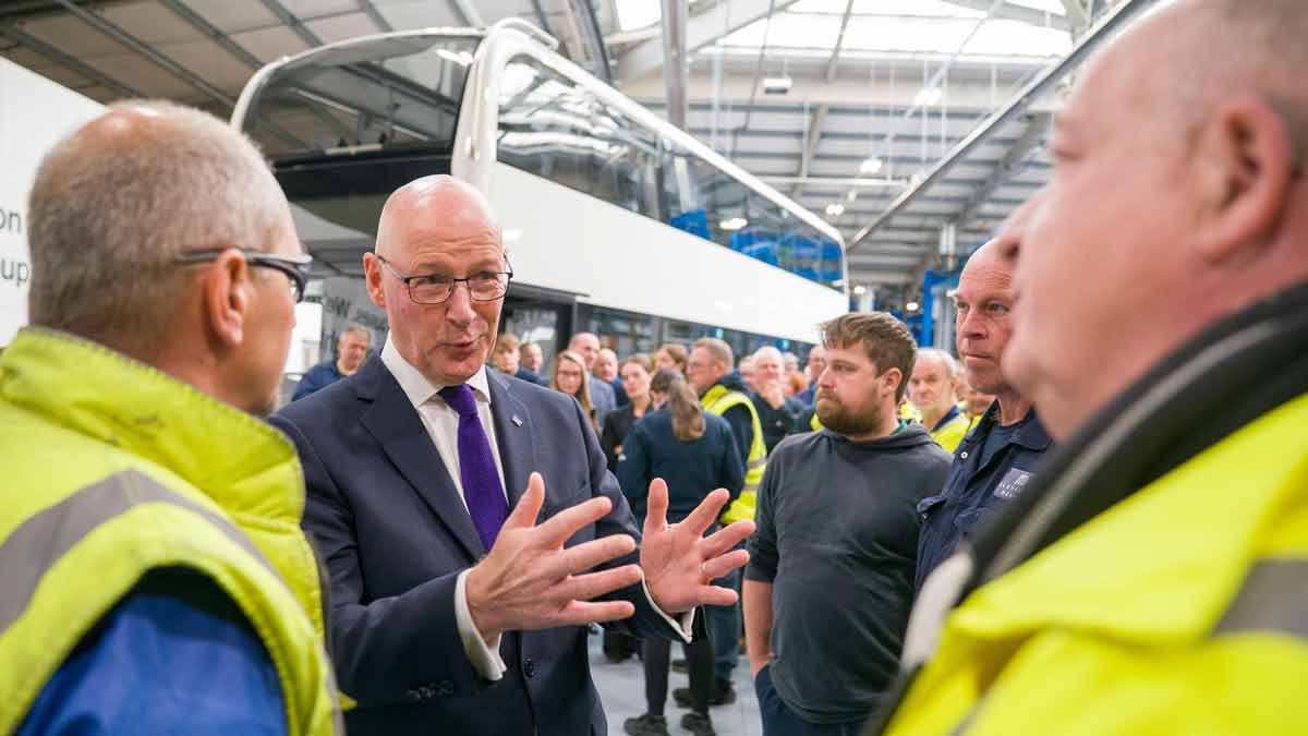 Fuggi del governo scozzese Furlough per produttore di autobus