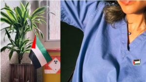 GP del tirocinante che ha mostrato una bandiera palestinese fa causa per discriminazione