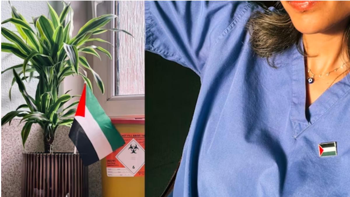 GP del tirocinante che ha mostrato una bandiera palestinese fa causa per discriminazione